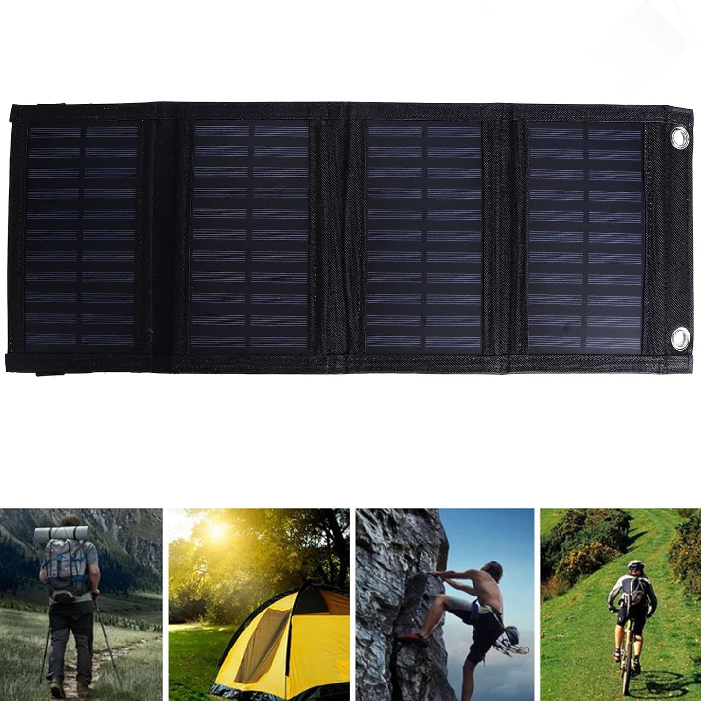 SunPort 21 – Tragbares Solarladegerät mit USB