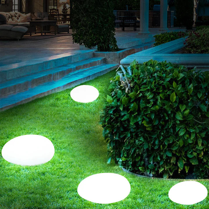ColorWay – Solar-RGB-Steinleuchte mit Farbwechsel für Garten & Wege