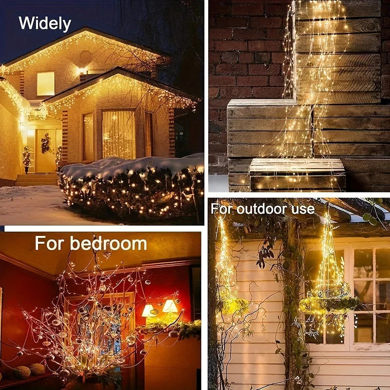 LumiTree – Solar-LED-Baumleuchte mit warmweißem Licht für Garten & Terrasse