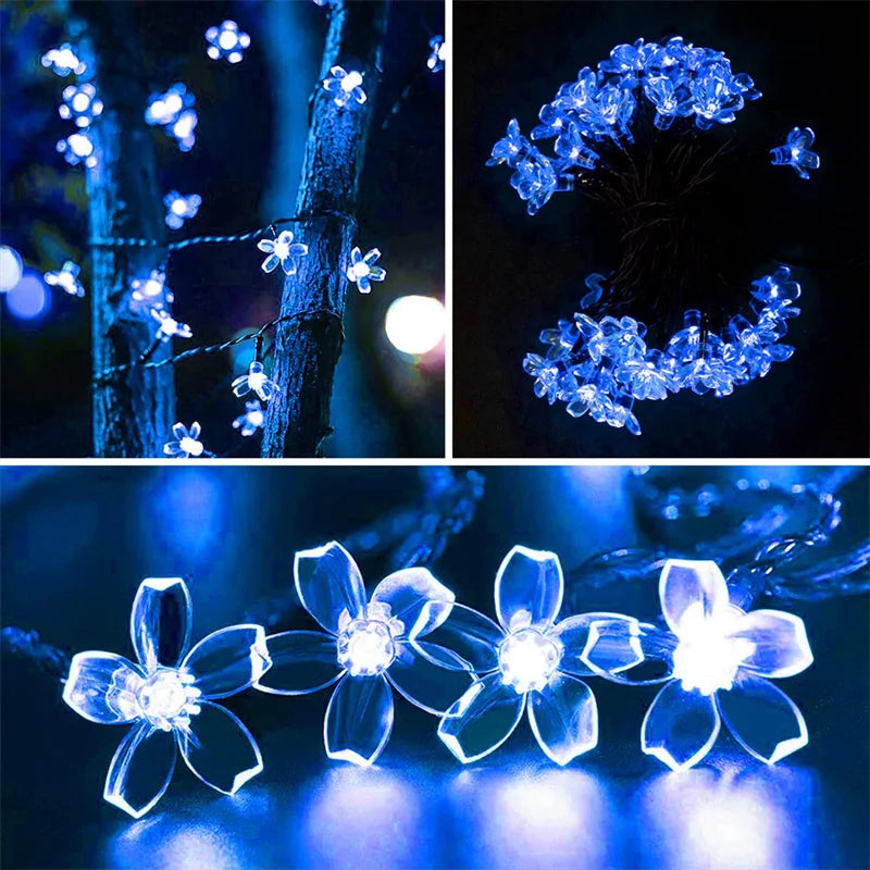 StringFlowers™ - Solarbetriebene Fäden für den Außenbereich