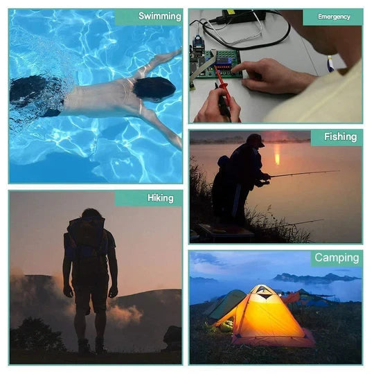 GlowUpGo – 2-in-1 LED-Lampe & Powerbank für Handy & Outdoor-Einsatz