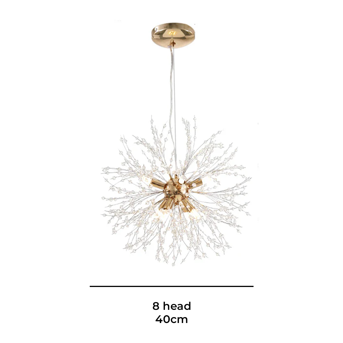 RadiantBloom – Elegante LED-Designerleuchte für Wohn- & Schlafzimmer