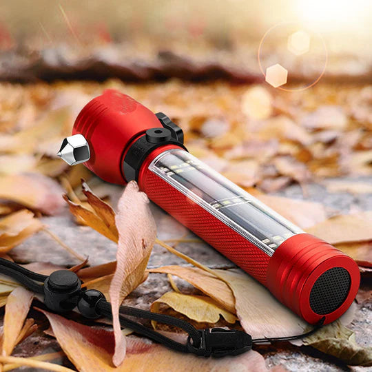 ForgeLite - Solarenergie-Multifunktions-Taschenlampe