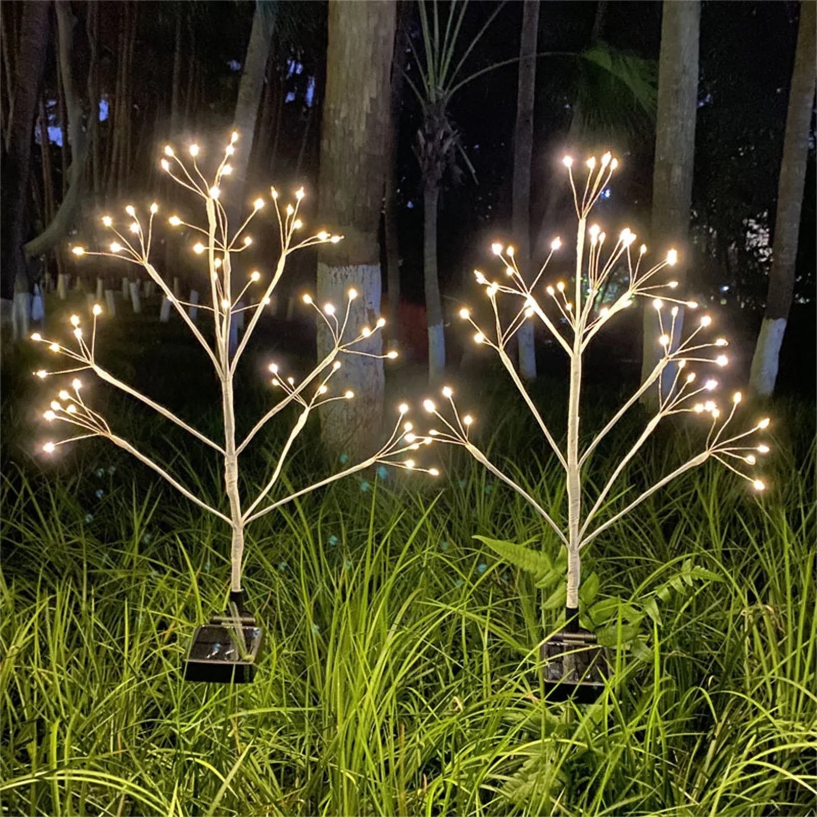 GlowBurst Solarzweig Lichter