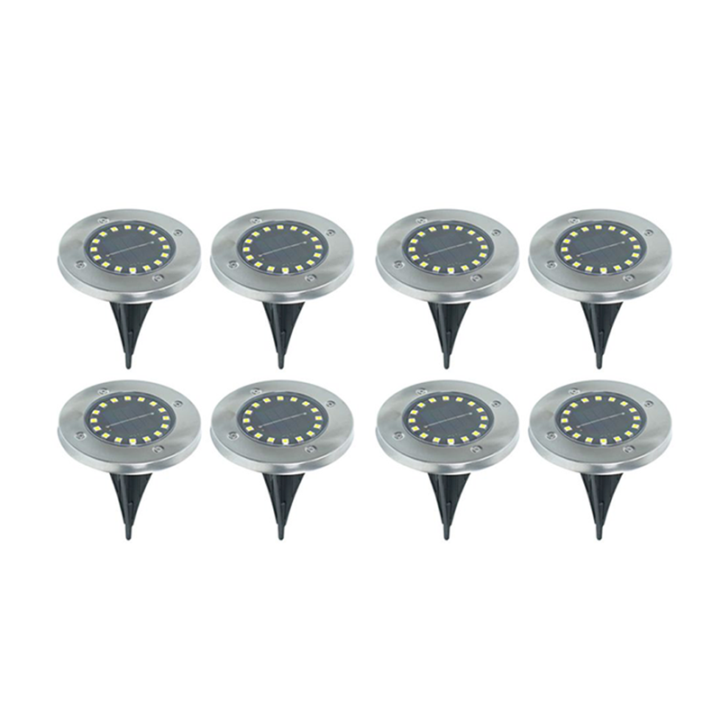 DeckGlow – Solar LED Terrassenlichter Warmweiß für Außenbereiche
