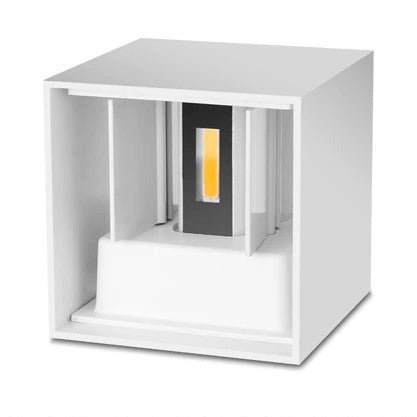 KubiskStil™ – Moderne wasserdichte LED-Wandleuchte für Außen & Innen