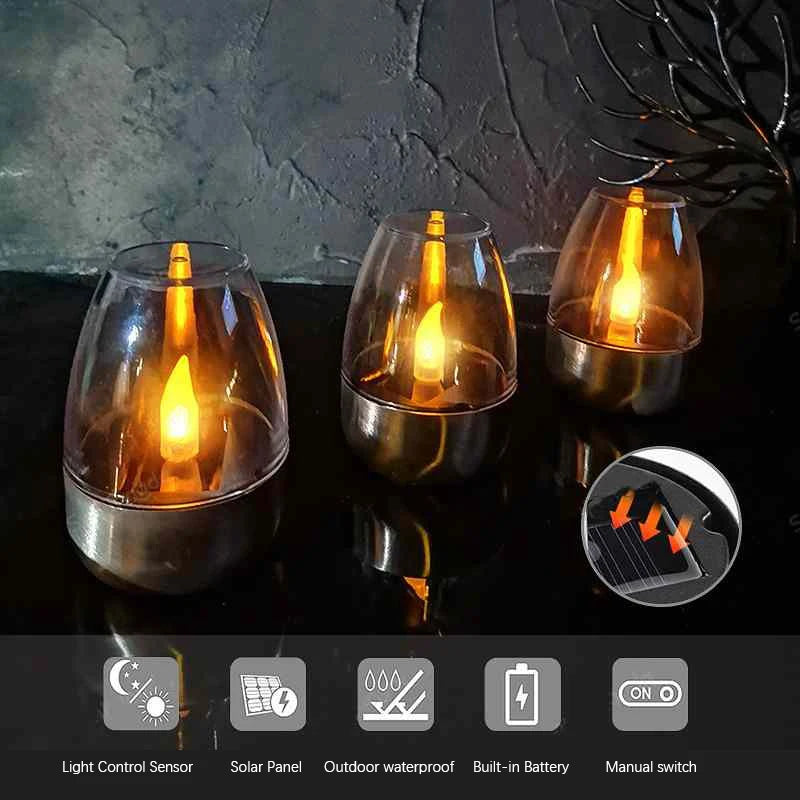 GlowUp Solar LED-Kerzen