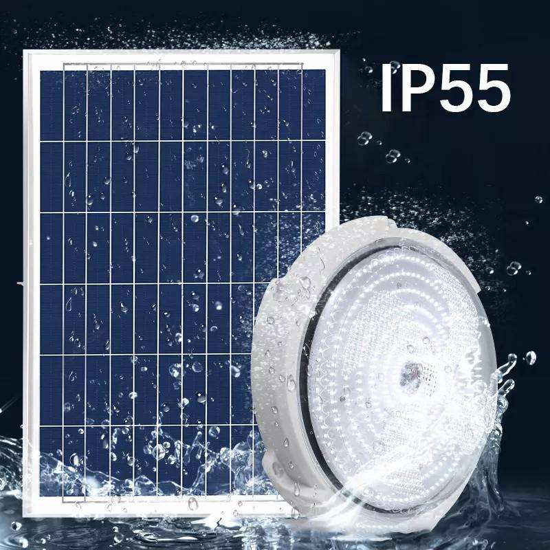 Solar-Deckenleuchte Indoor/Outdoor mit Fernbedienung