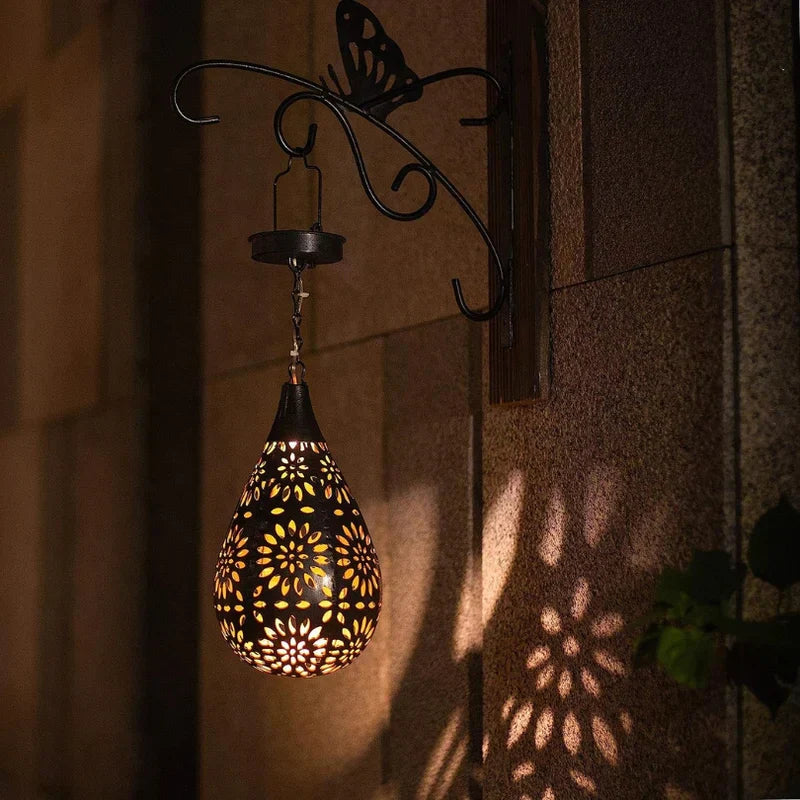 SolarDrop Glow – Solar Hängeleuchte für den Garten