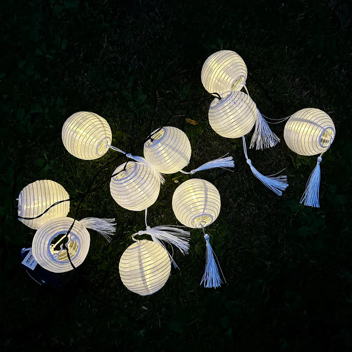 OrientGlow – Solar-Lichterkette mit Laternen