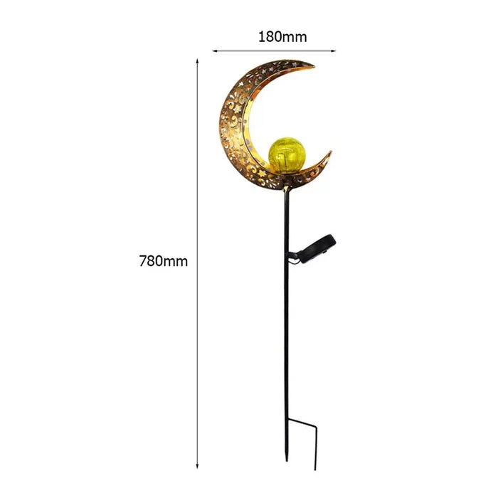 LumaHalo – Solarbetriebene Gartenleuchte mit Rundum-Halo-Design