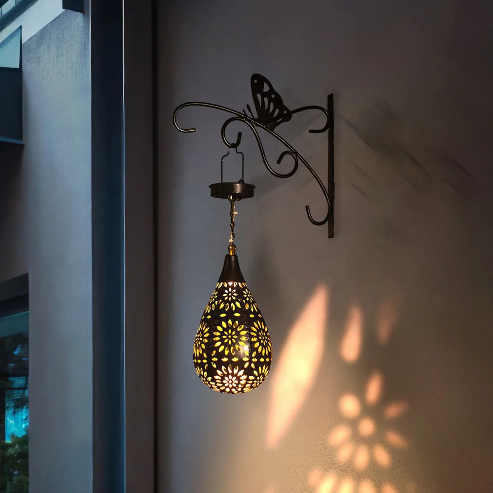 SolarDrop Glow – Solar Hängeleuchte für den Garten