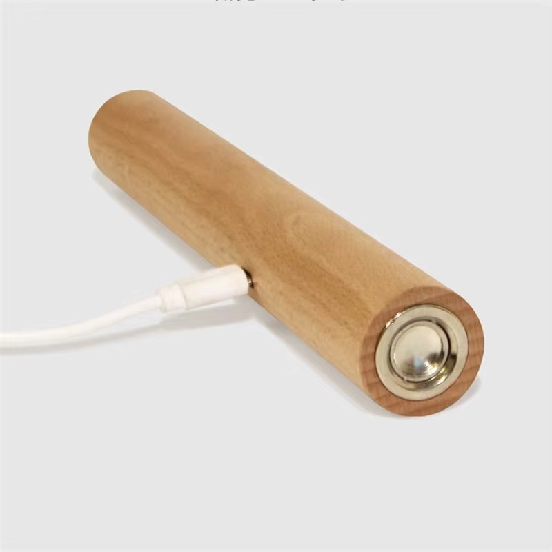 Lustre - Wiederaufladbare Wandleuchte aus Holz