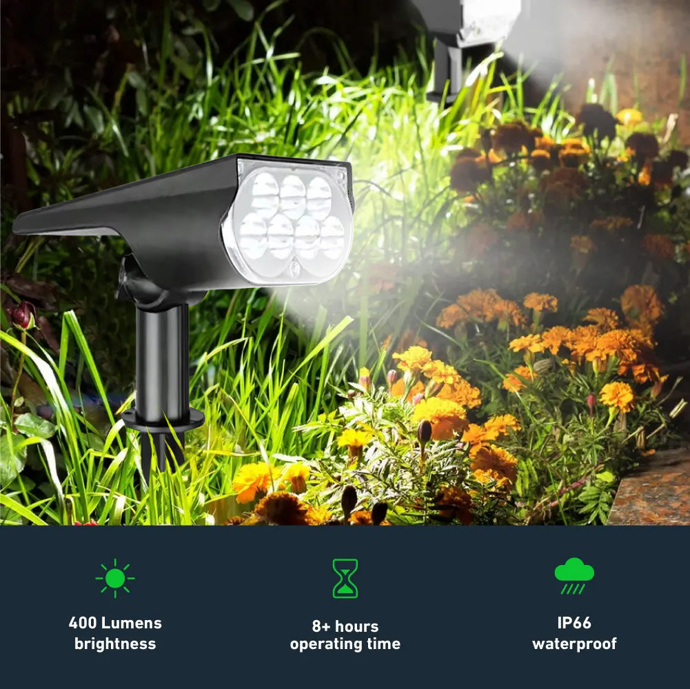 Solar-Gartenstrahler für Dekorative Außenbeleuchtung