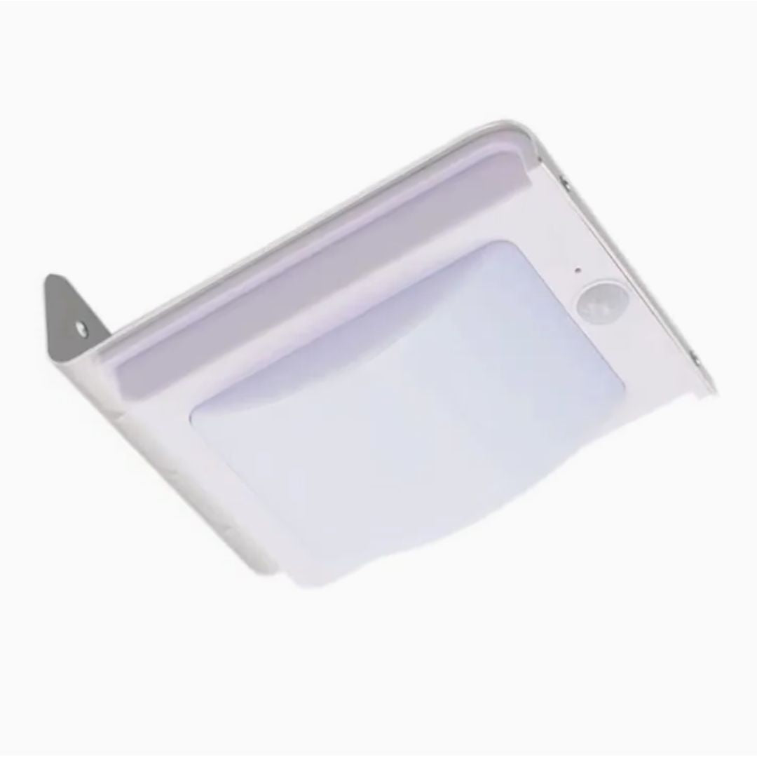 LumaPlate – Solar-LED-Wandleuchte aus Aluminium für moderne Außenbereiche