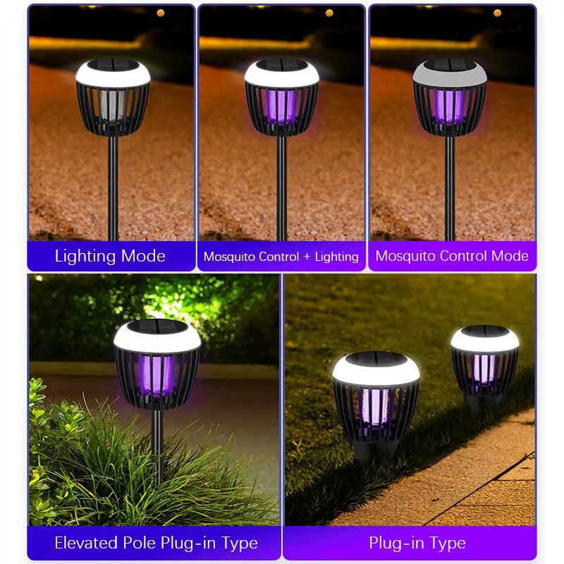 SolarZap - LED-Solar-Mücken-Gartenlampe