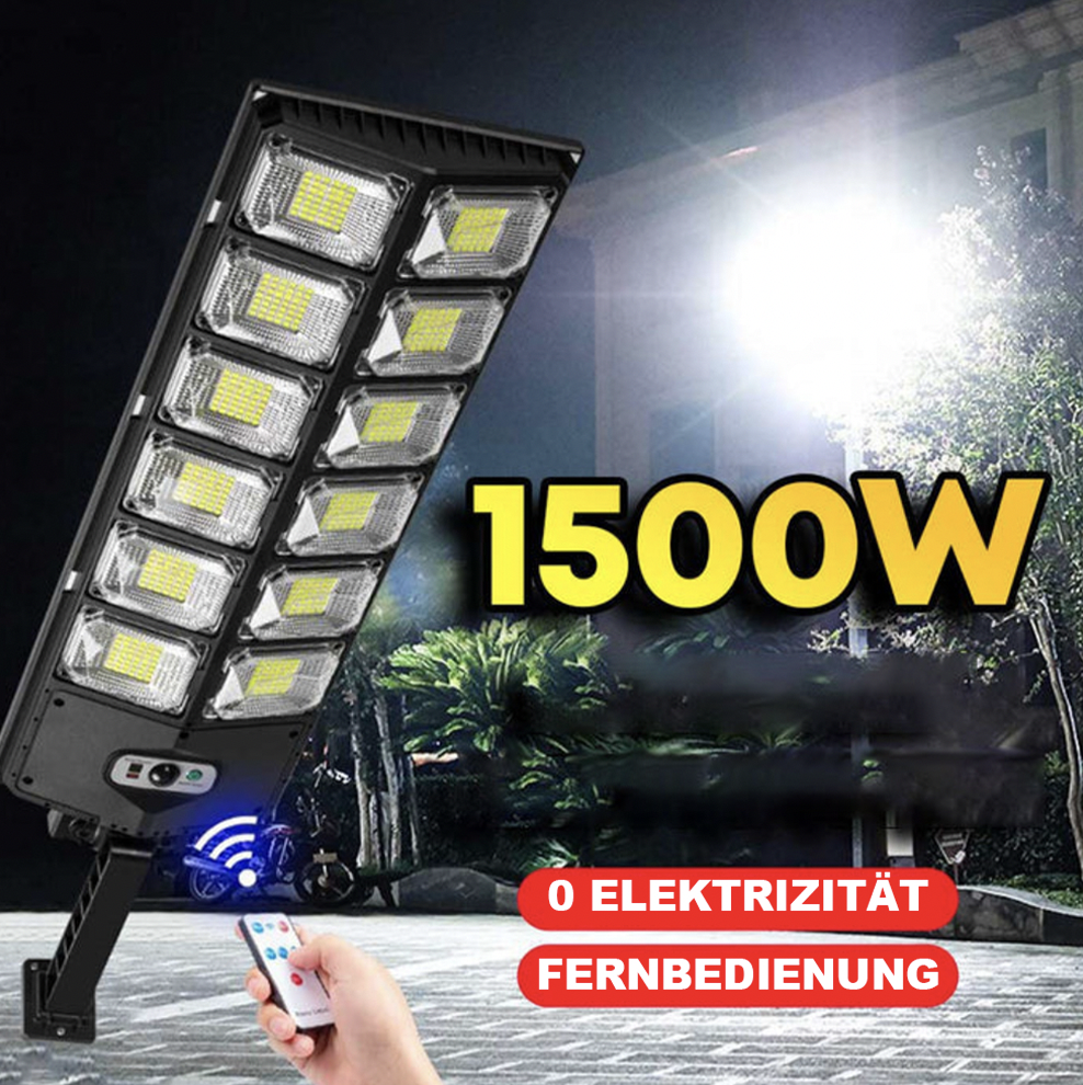 1500W Leistungsstarkes Solar-LED-Beleuchtungssystem