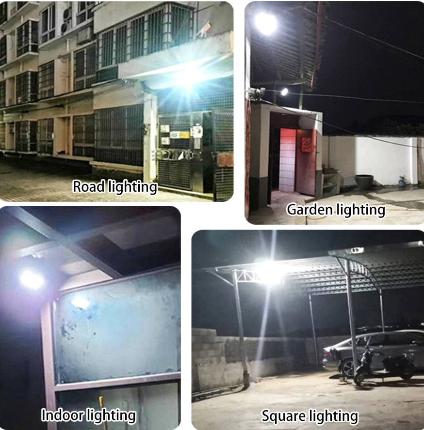 SolarBeam 300W – Leistungsstarkes Solar-LED-Flutlicht mit Bewegungsmelder