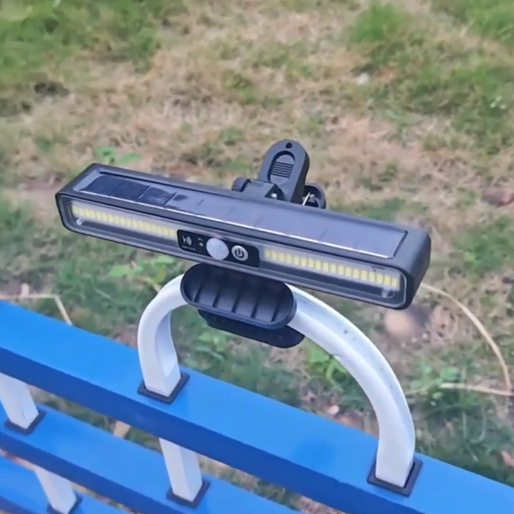 SnapLite – Solar-LED-Leuchte zum Anstecken für Zaun, Balkon & Garten