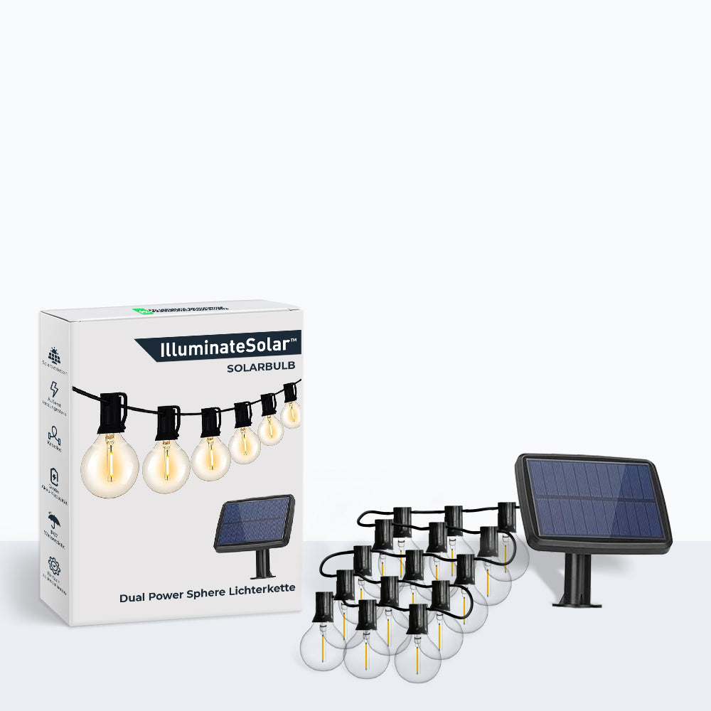 Solarbulb™ - Dual power sphere lichterkette