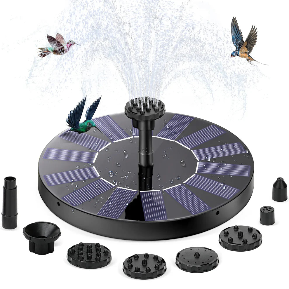 Solaflora – Solar Gartenbrunnen