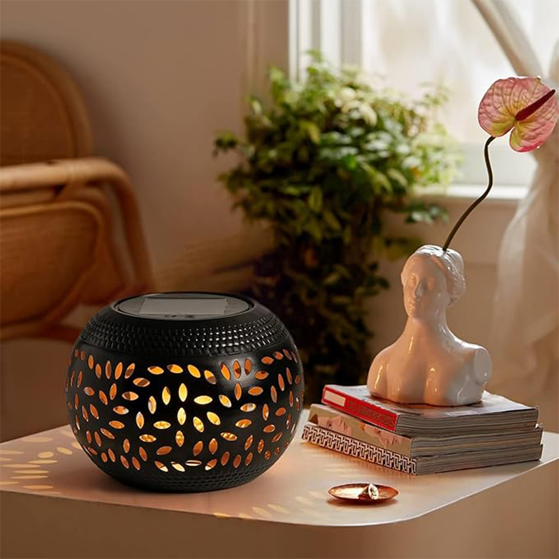 GlowMosaic – Solarlampe mit Muster für Garten