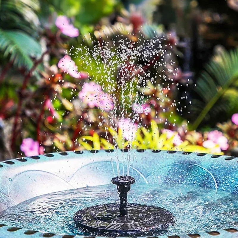 SolarStream Solarbrunnen – 1.4W Schwimmende Fontäne für Teich & Garten