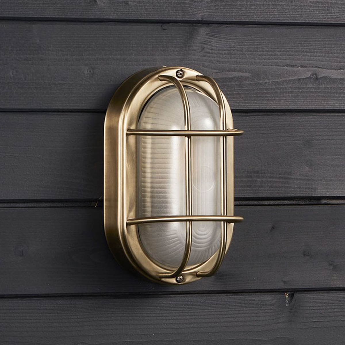 RustiGlow – Ovale Wandleuchte