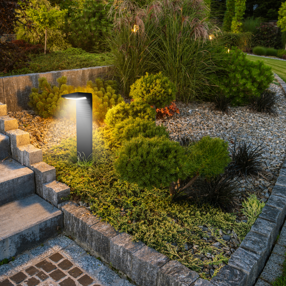 Opulenter Poller™ – Solarbetriebene LED-Pollerleuchten für Garten & Wege