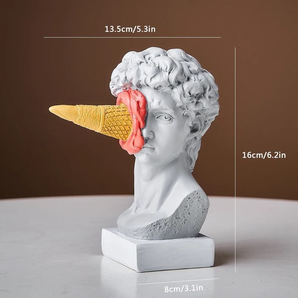Moderne Nordische Wohndeko Skulptur