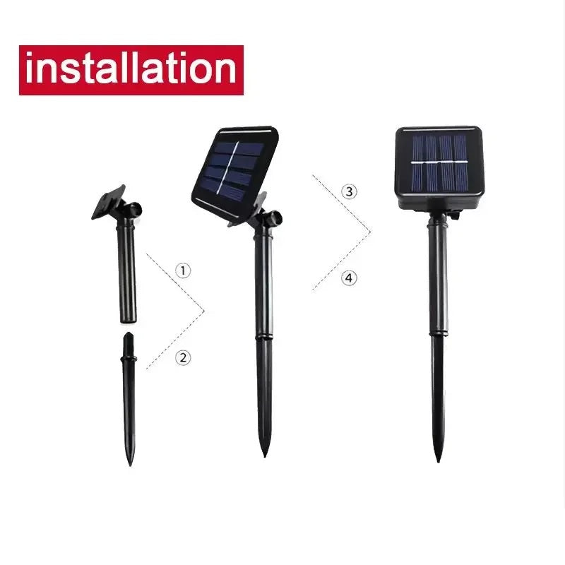 SolarTwine Solar Lichterschlauch – Wasserdichte LED Lichterkette für Garten & Weihnachten