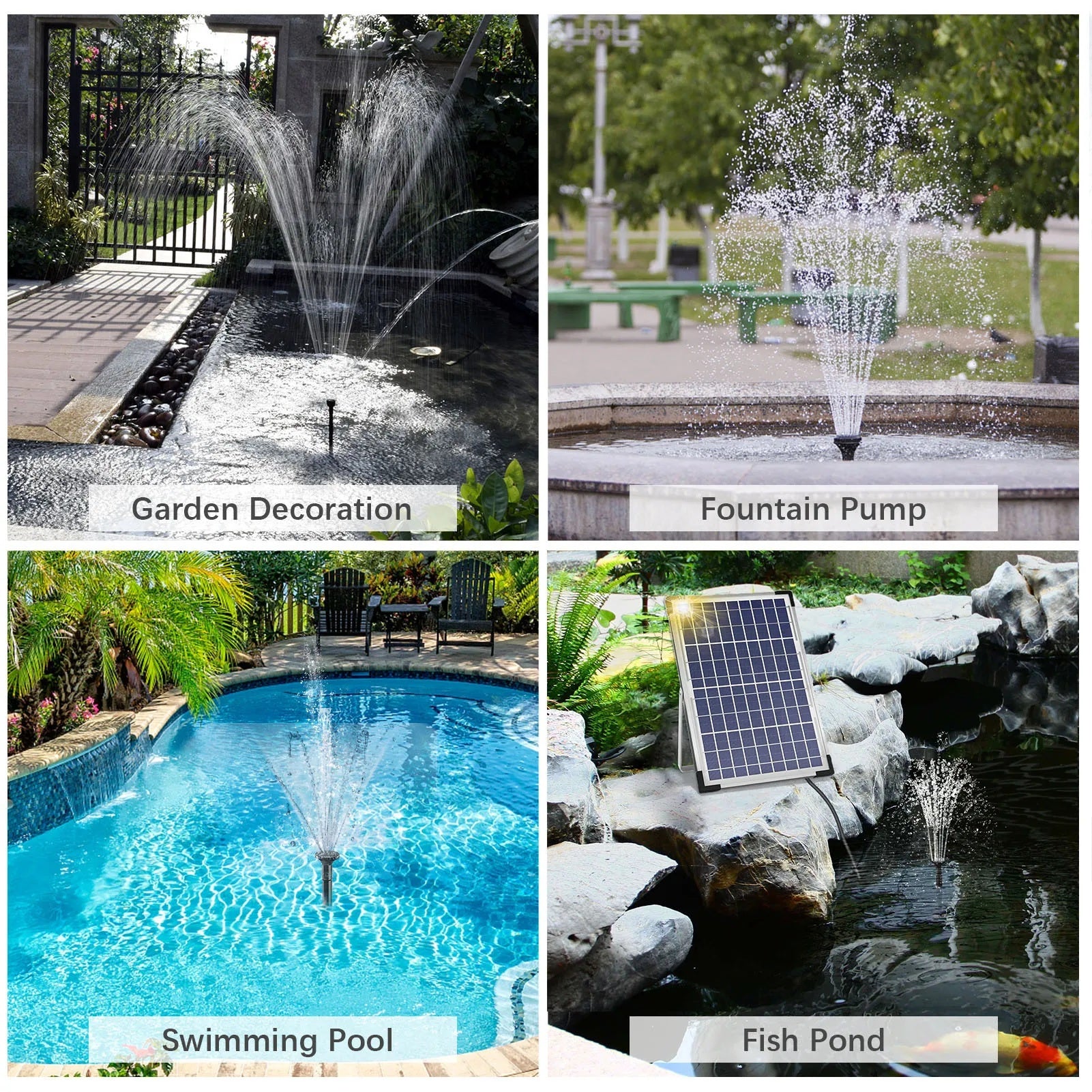 HydroSol – Solarpumpe für Vogeltränken & Gartenteiche