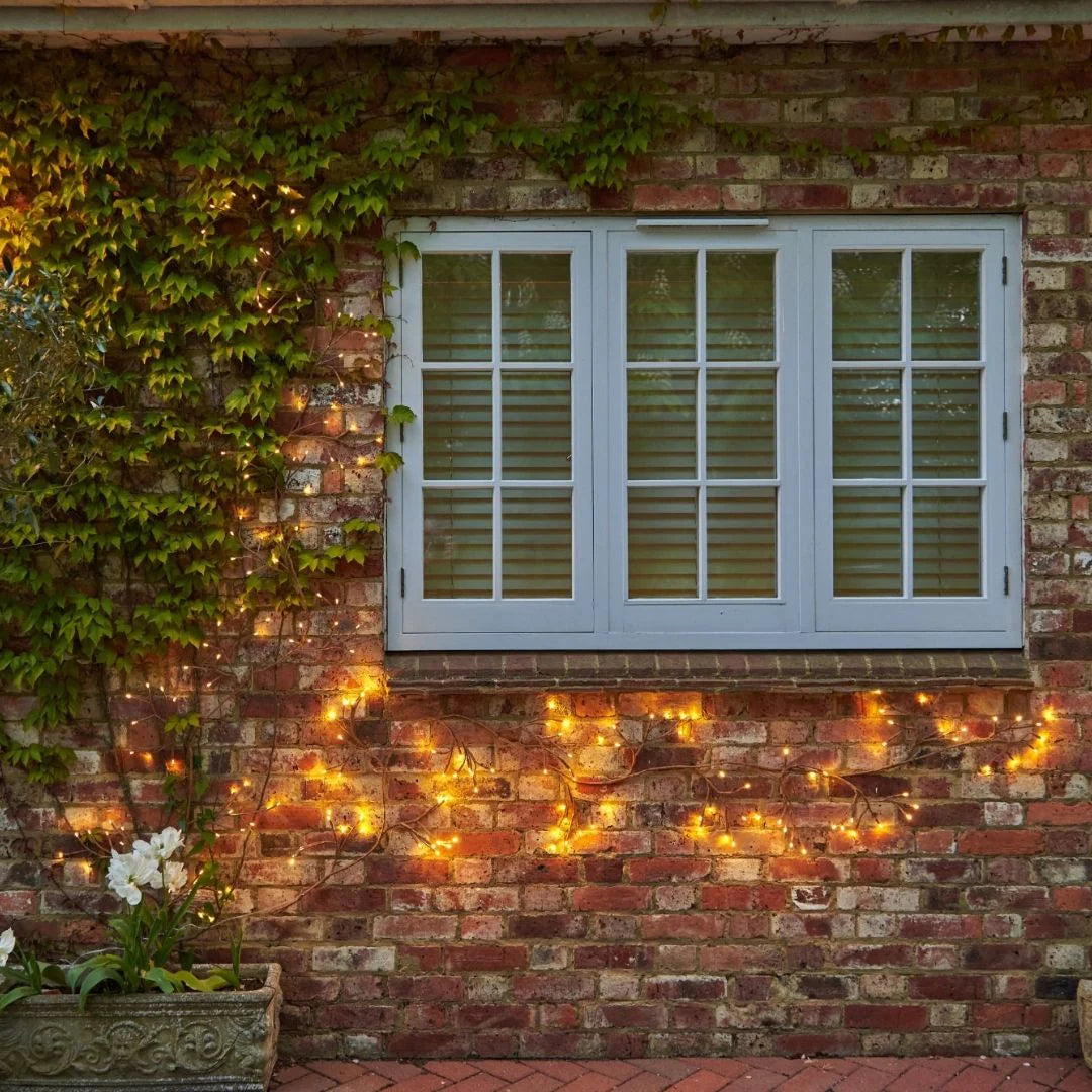 Garten Efeu Lichter – Solar & Stecker