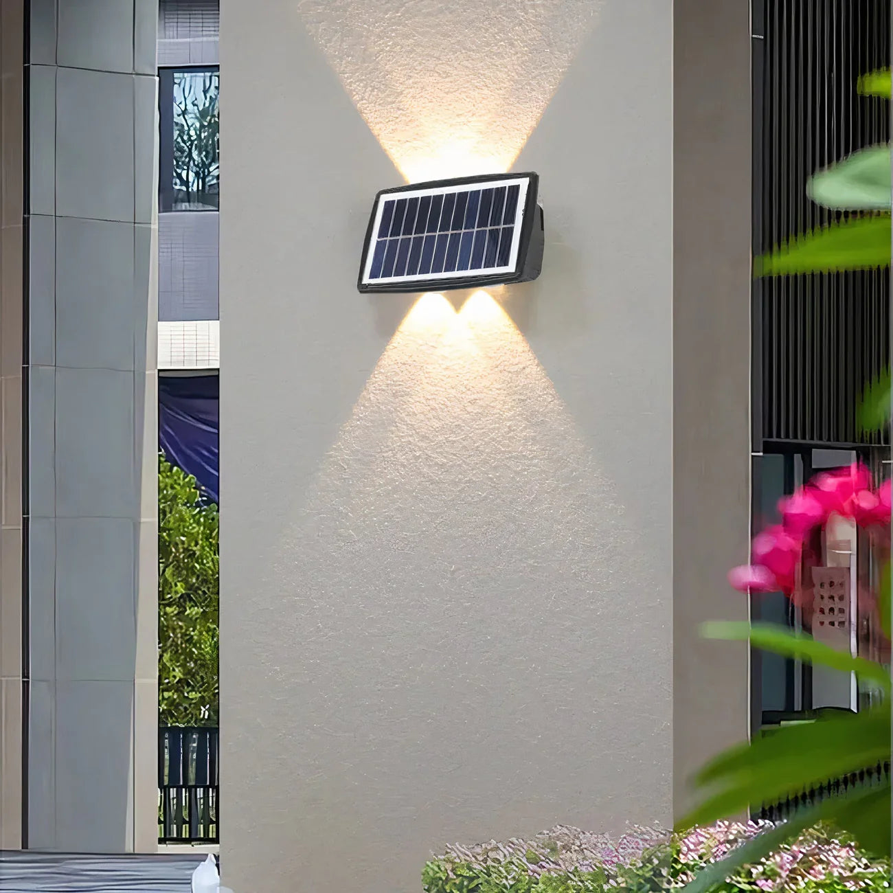 Suntrace - Solarstrahler Wand-LED-Leuchte