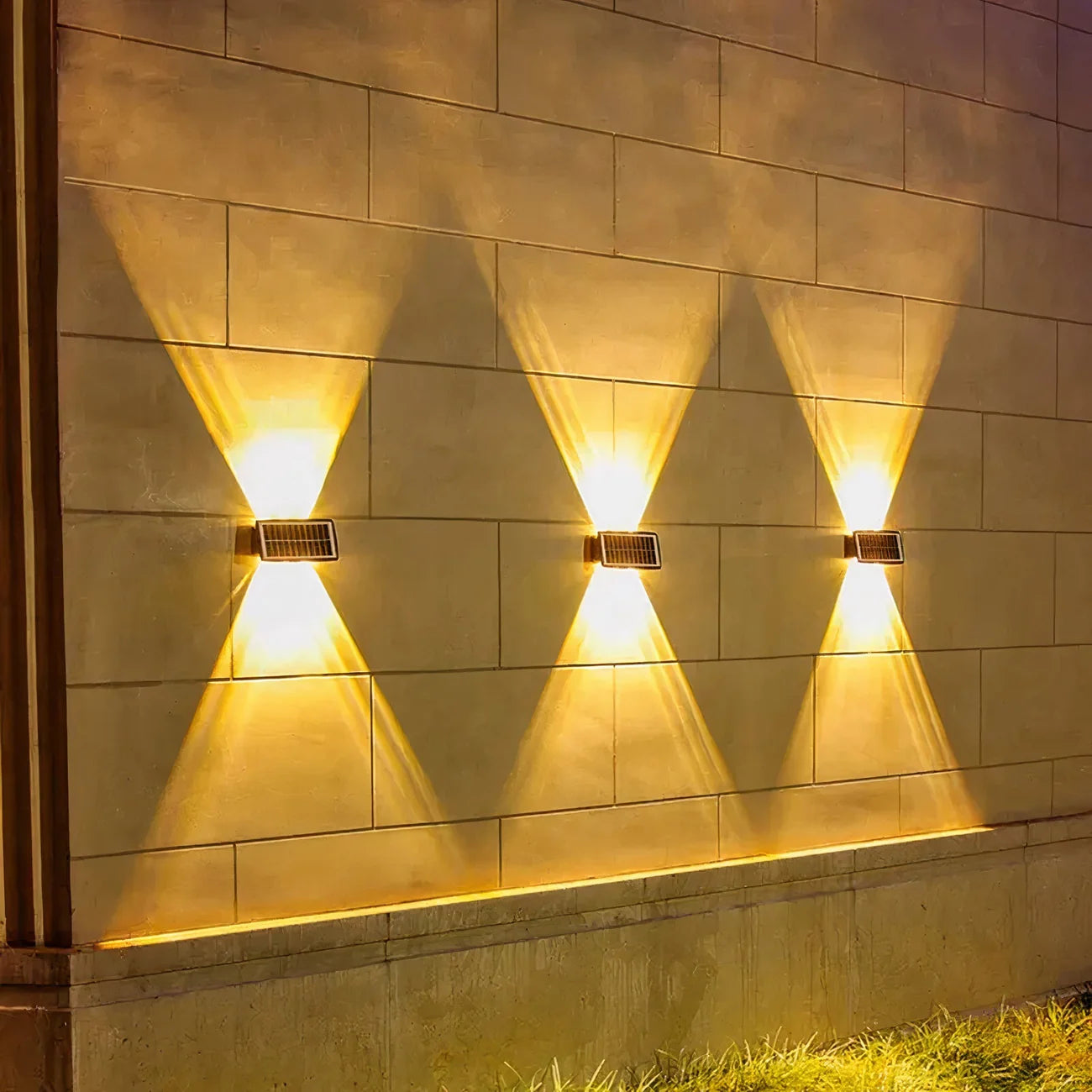 Suntrace - Solarstrahler Wand-LED-Leuchte
