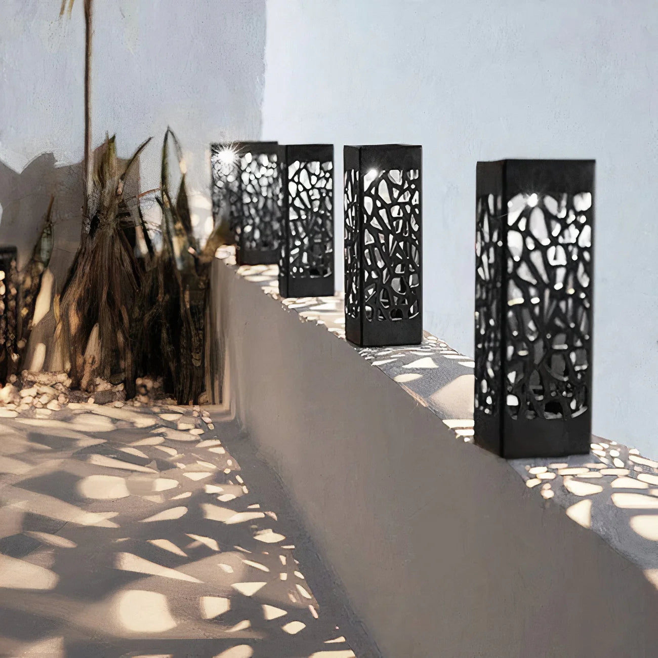 Flamma - Solar-Bodenlaterne Lampe