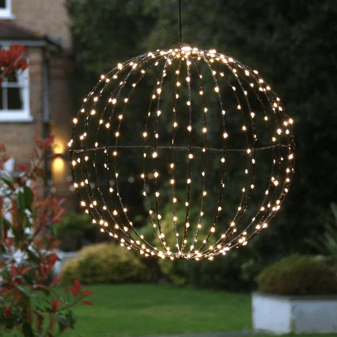 GlowSphere – LED Kugelleuchte für Außen