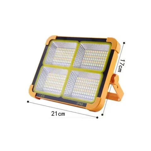 SoleoGO – Tragbare Solar-LED-Lampe mit Griff für Camping & Garten