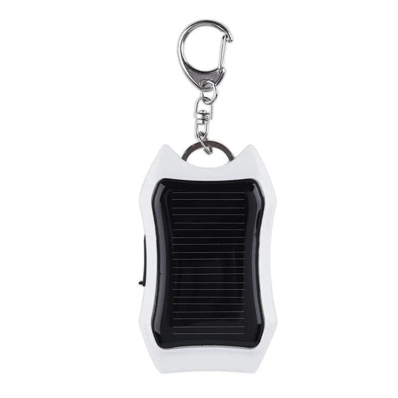 Mini Solar-Powerbank mit Schlüsselanhänger – Notfall-Ladegerät für unterwegs