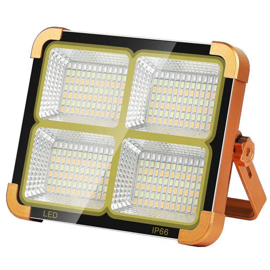 SoleoGO – Tragbare Solar-LED-Lampe mit Griff für Camping & Garten