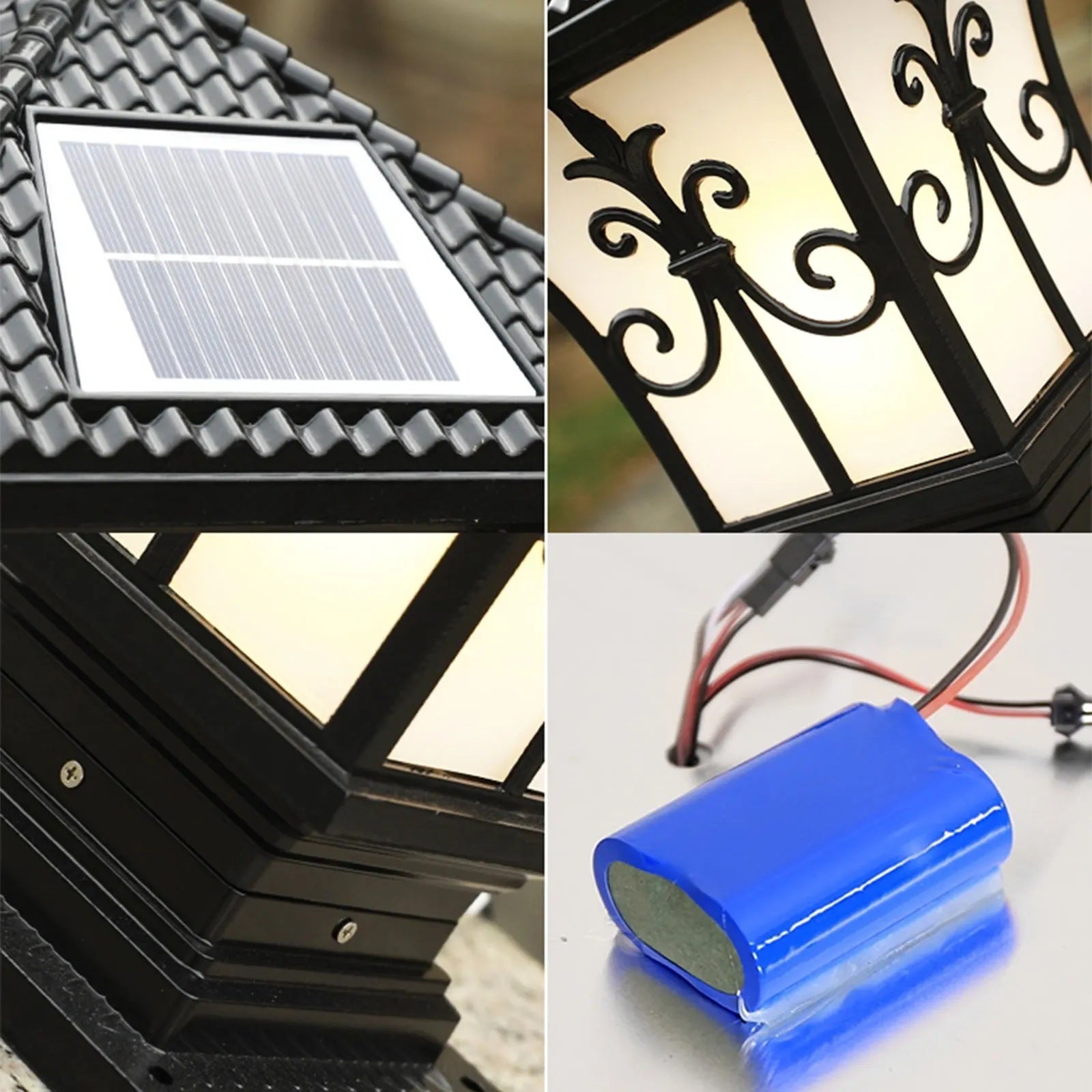 ShadowLite – Solarbetriebene LED Gartenpfeilerleuchte