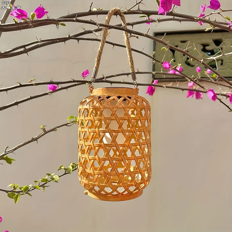 LumiBambu – Solarbetriebene Bambus Laterne