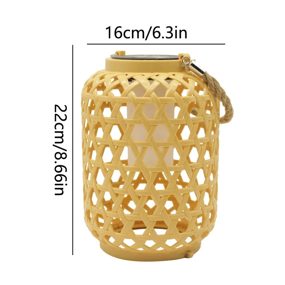 LumiBambu – Solarbetriebene Bambus Laterne