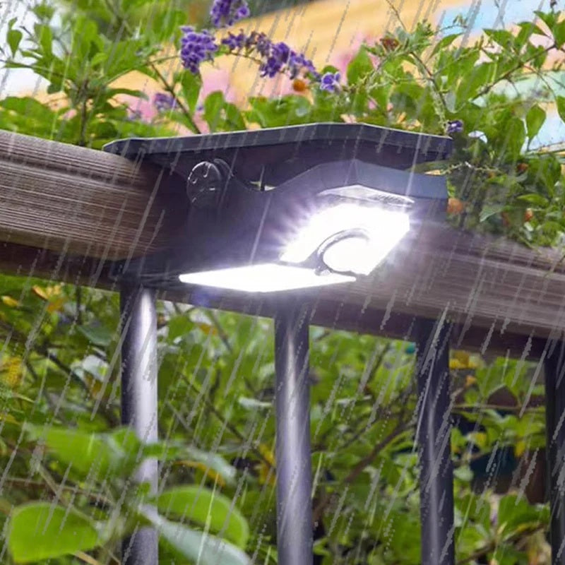 SolarClip Light – Solar Clip-Leuchte mit USB & Bewegungssensor