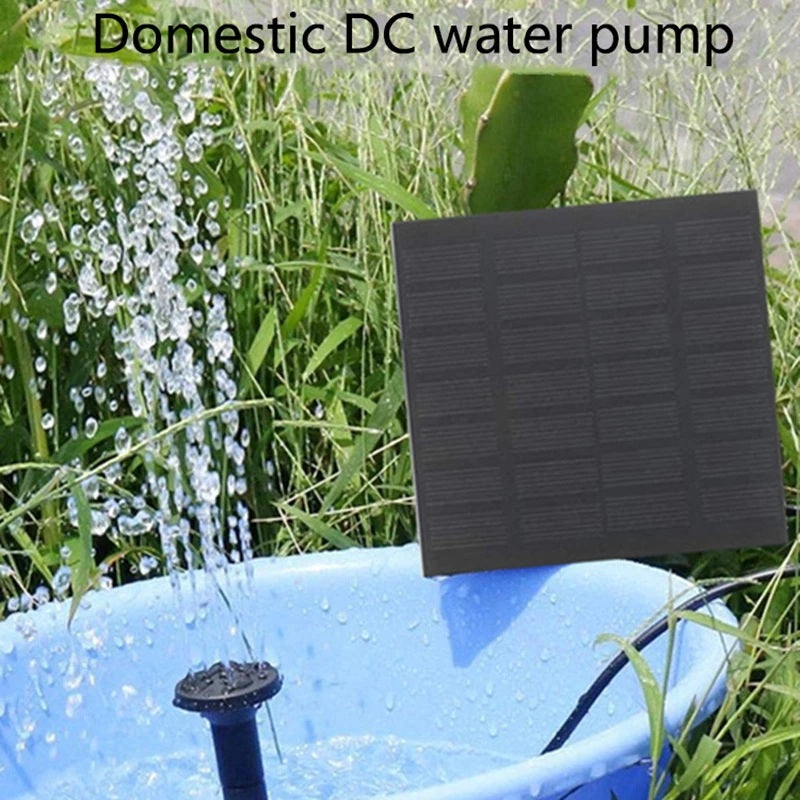 AquaBloom Solar Brunnenpumpe – Set für Garten & Teich
