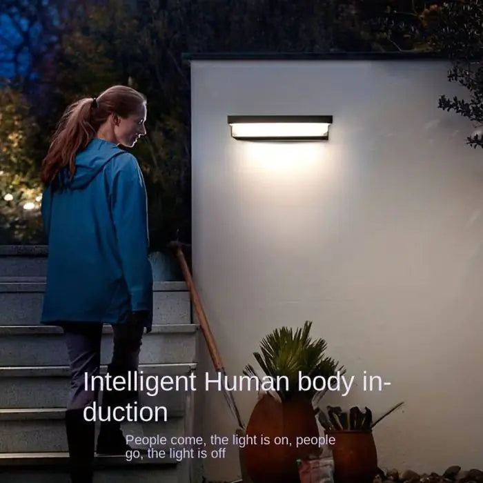 RadarGlow – Intelligente Solar-Wandleuchte