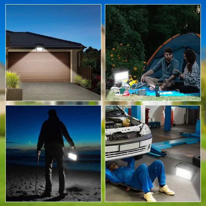 SolarBright 700 – Tragbarer Solarstrahler mit Fernbedienung