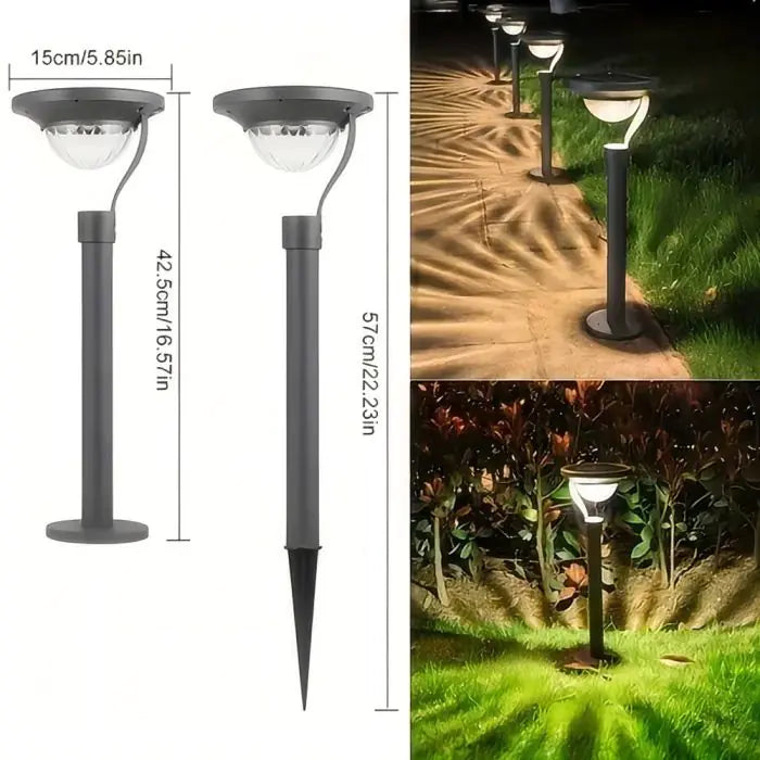LumaPost 100 – Solar Gartenweg-Leuchte