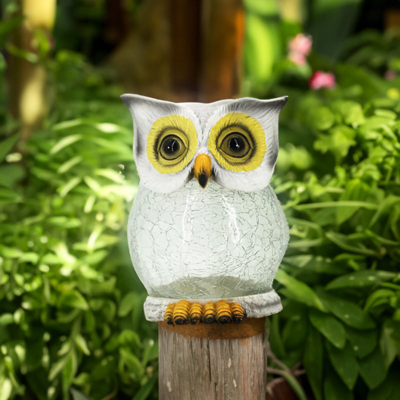 LunaOwl - Solar LED-Tischlampe für draußen