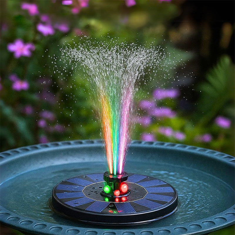 AquaRay – Farbenfrohes LED-Licht für Brunnen & Wasserspiele